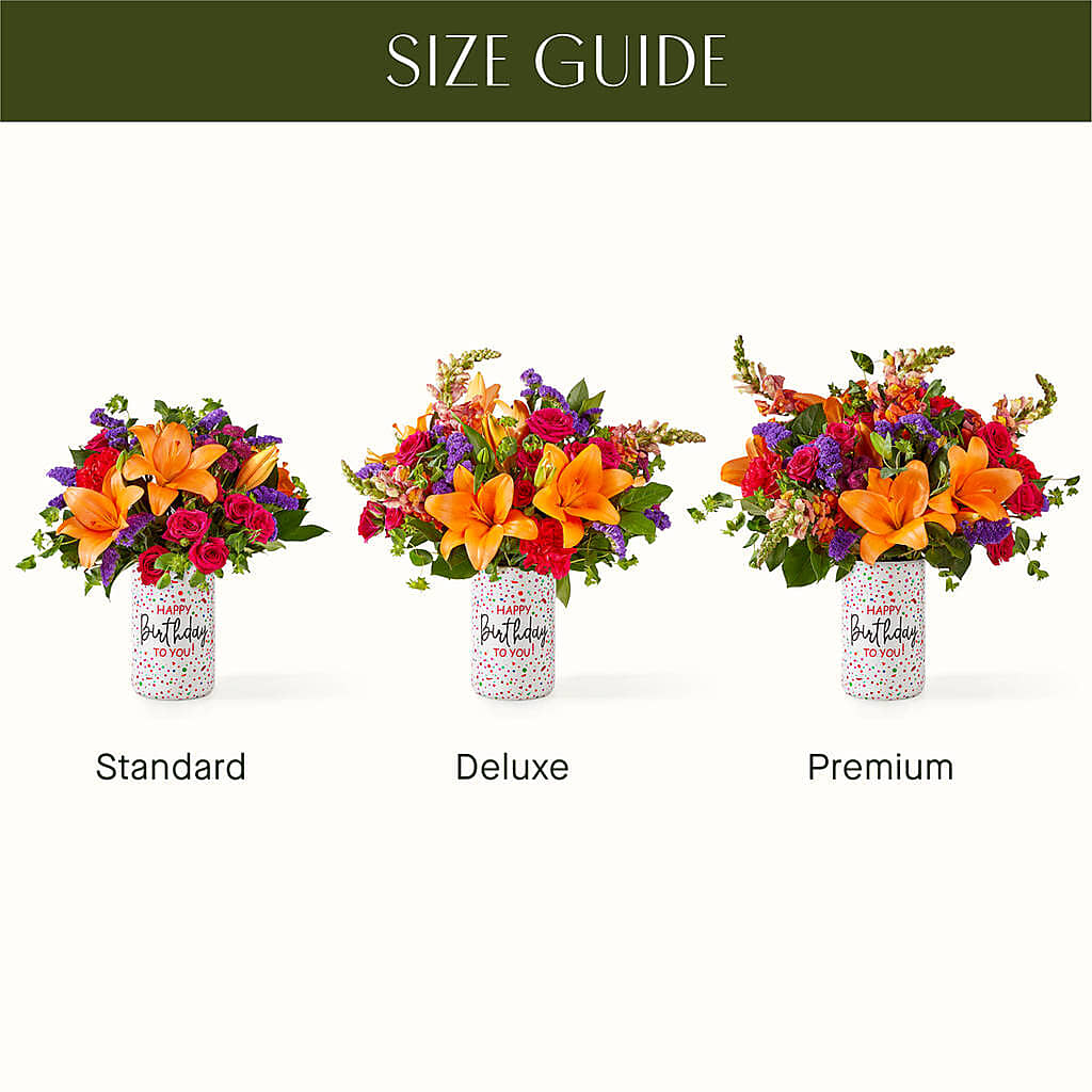 Birthday Palooza Bouquet –  A Heavenly Florist, Newport News VA