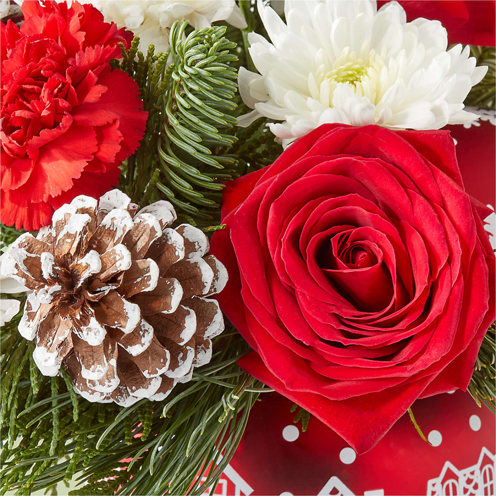 Christmas Village Ornament –  A Heavenly Florist, Newport News VA