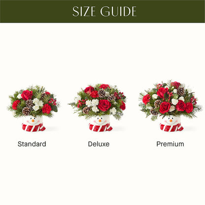 Jolly Snowman Bouquet –  A Heavenly Florist, Newport News VA