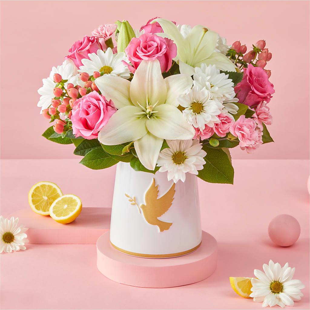 Whispers of Comfort Bouquet –  A Heavenly Florist, Newport News VA