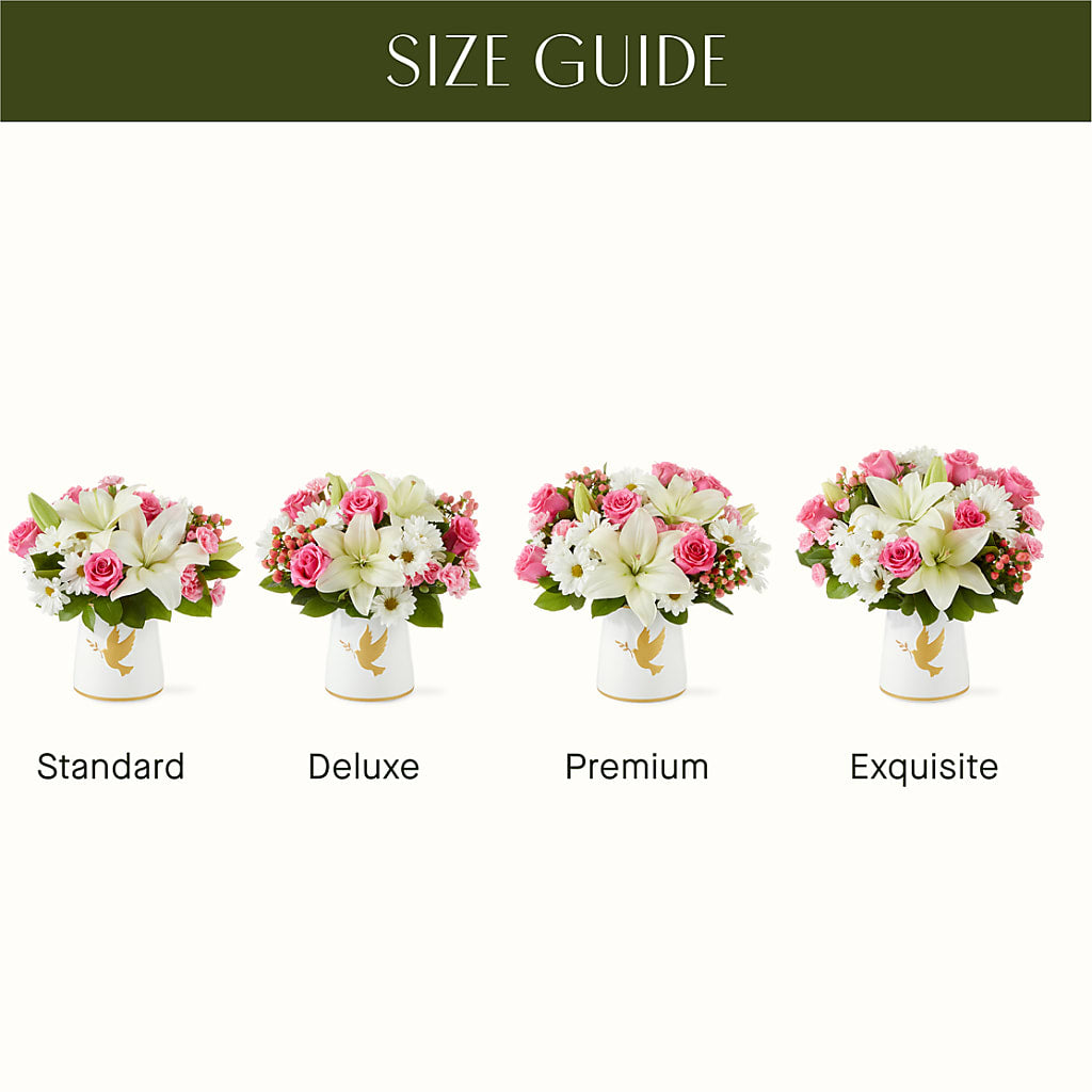 Whispers of Comfort Bouquet –  A Heavenly Florist, Newport News VA