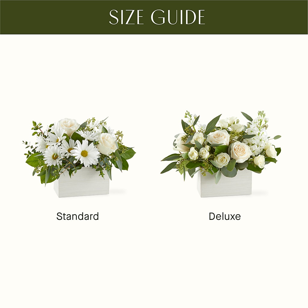 Fresh Linen Box Bouquet –  A Heavenly Florist, Newport News VA