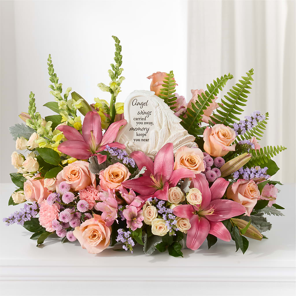 Gentle Light Arrangement –  A Heavenly Florist, Newport News VA