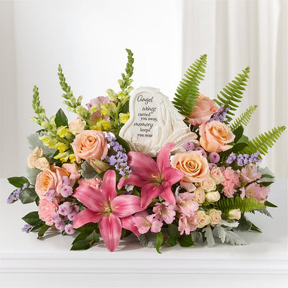 Gentle Light Arrangement –  A Heavenly Florist, Newport News VA