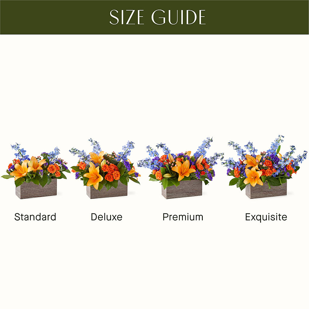 Radiant Citrus Box Bouquet –  A Heavenly Florist, Newport News VA
