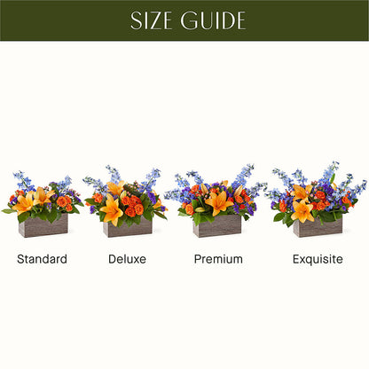 Radiant Citrus Box Bouquet –  A Heavenly Florist, Newport News VA