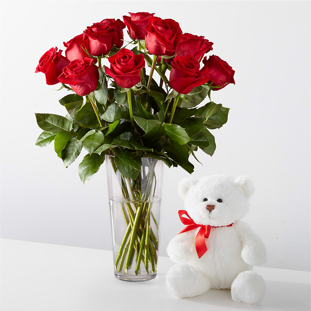Romantic Long Stem Red Rose Bouquet Bundles –  A Heavenly Florist, Newport News VA