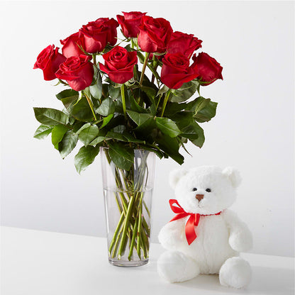 Romantic Long Stem Red Rose Bouquet Bundles –  A Heavenly Florist, Newport News VA