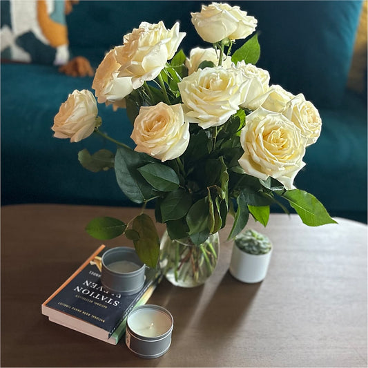 Long Stem Yellow Rose Bouquet –  A Heavenly Florist, Newport News VA