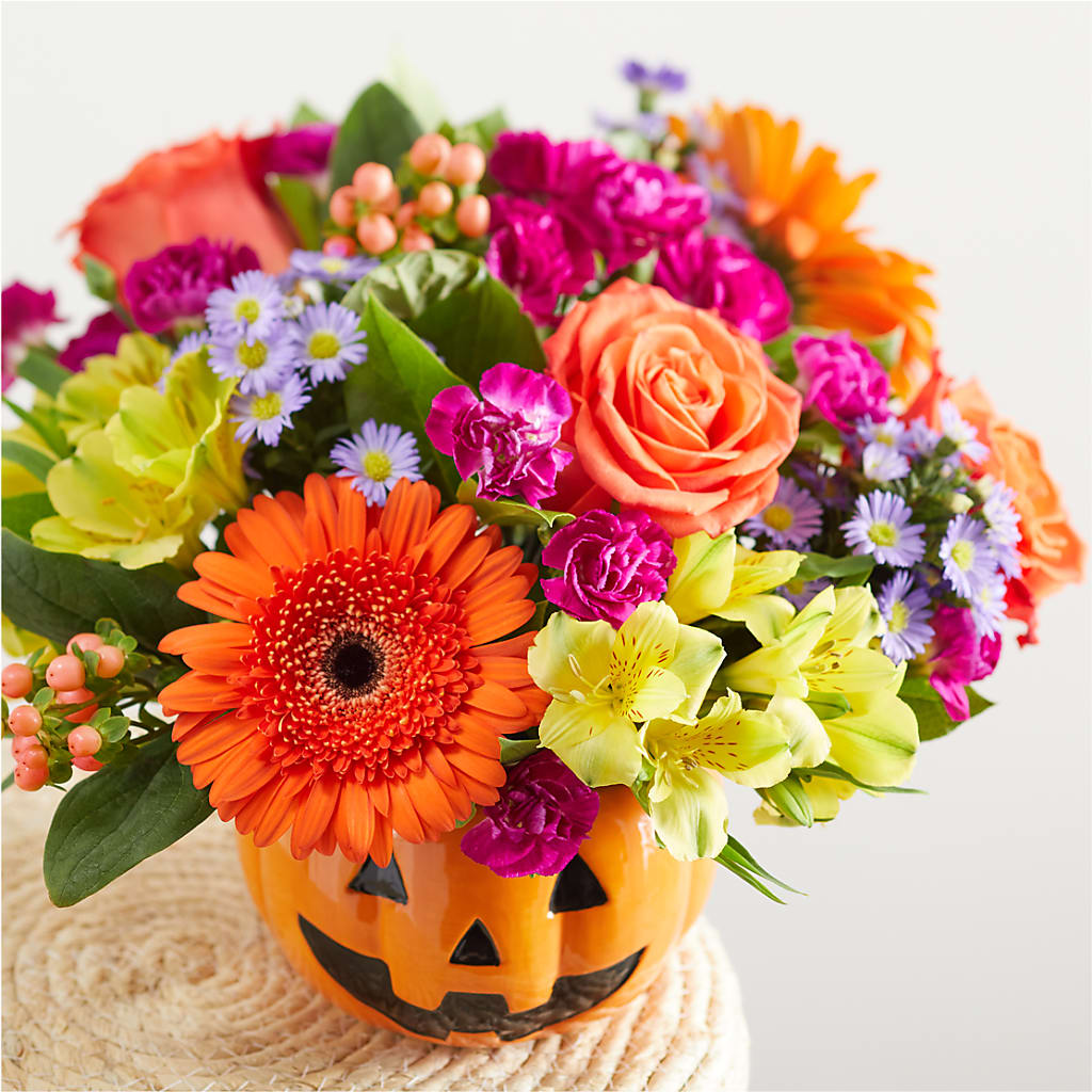 Tricks & Treats Pumpkin –  A Heavenly Florist, Newport News VA