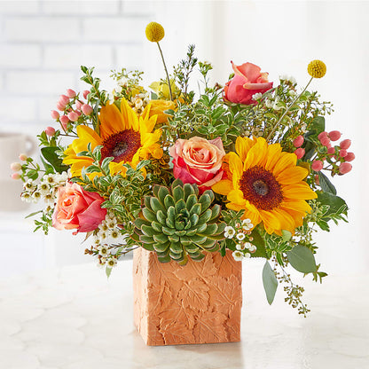 Sunflower Season Bouquet –  A Heavenly Florist, Newport News VA