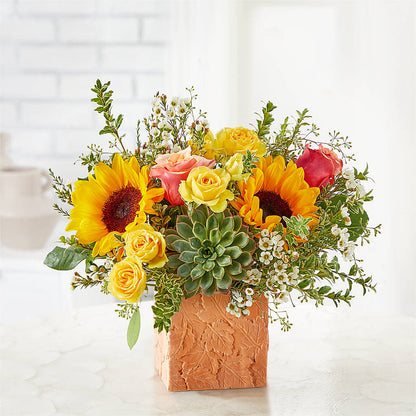 Sunflower Season Bouquet –  A Heavenly Florist, Newport News VA