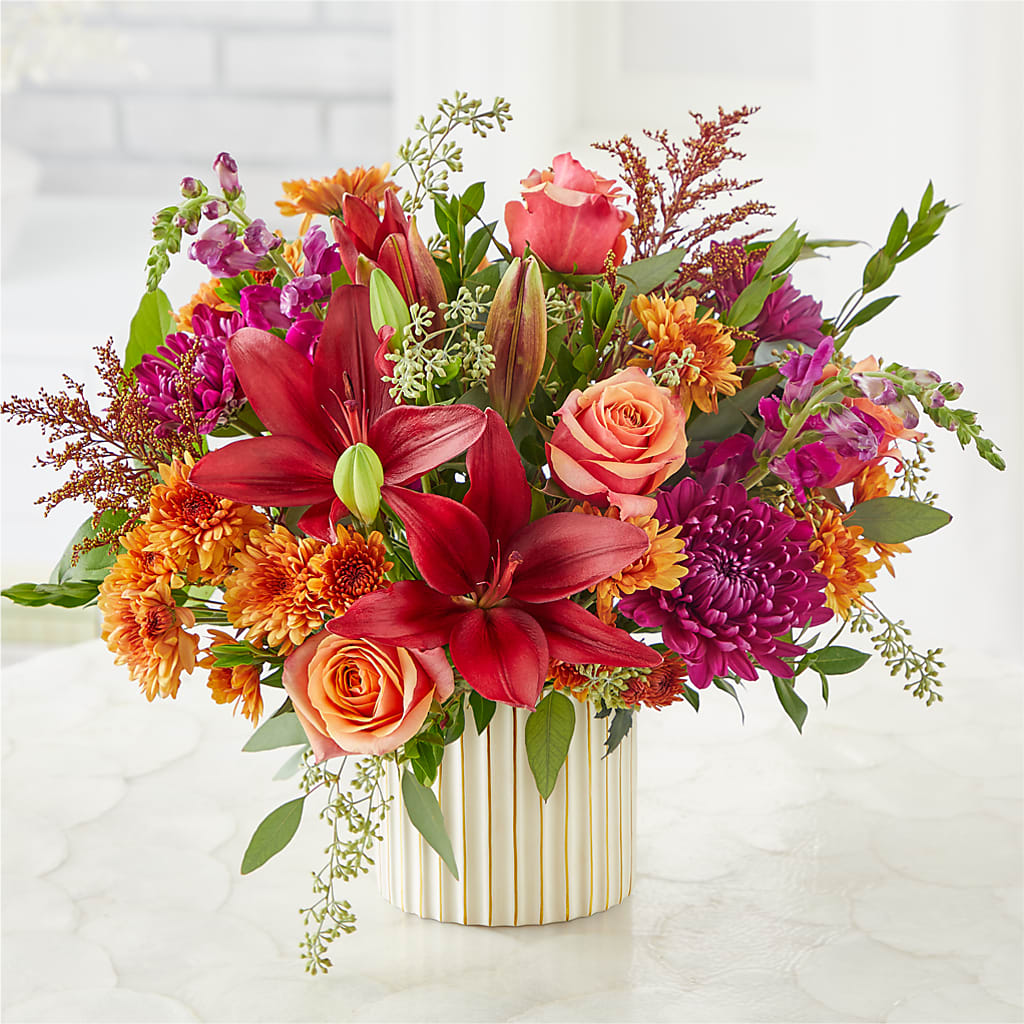 Burgundy Landscape Bouquet –  A Heavenly Florist, Newport News VA