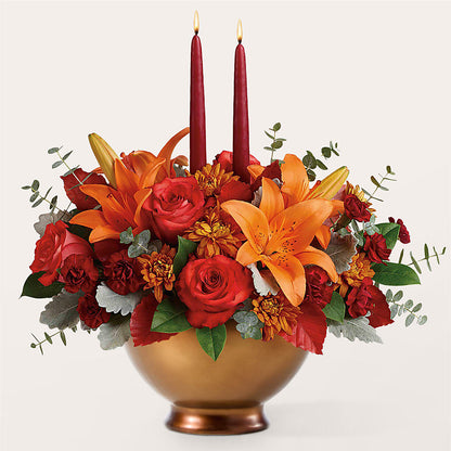 Fruits of Fall Centerpiece –  A Heavenly Florist, Newport News VA