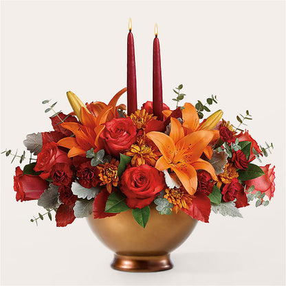 Fruits of Fall Centerpiece –  A Heavenly Florist, Newport News VA