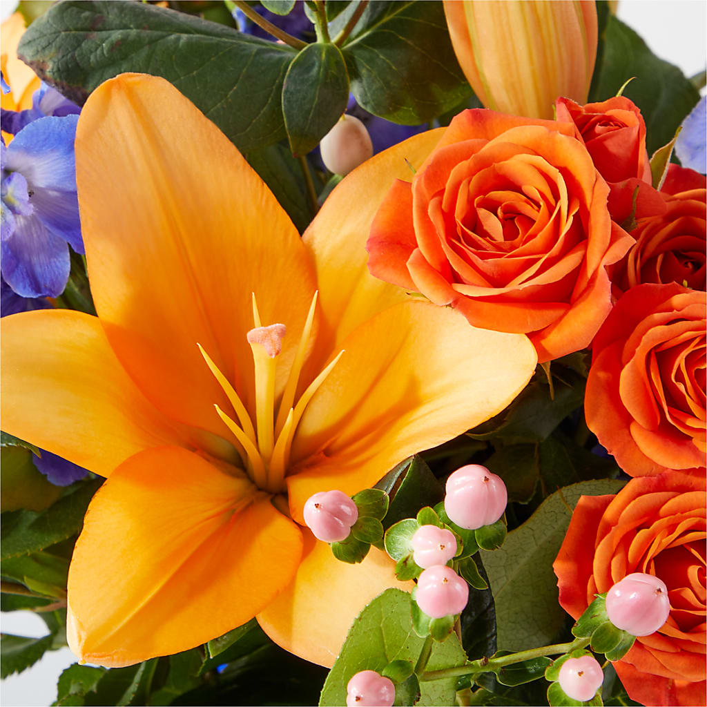Radiant Citrus Bouquet –  A Heavenly Florist, Newport News VA