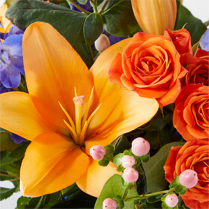Radiant Citrus Bouquet –  A Heavenly Florist, Newport News VA