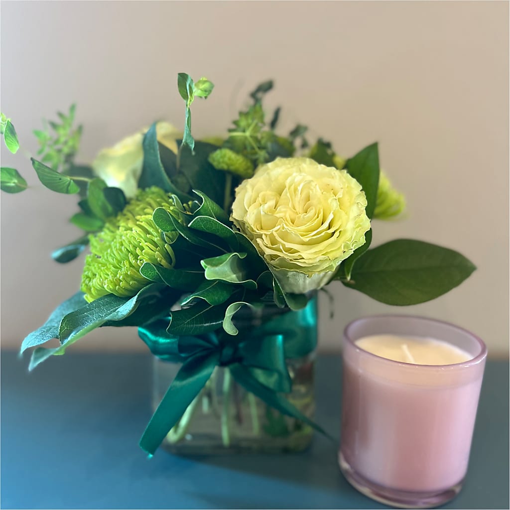Emerald Forest Bouquet –  A Heavenly Florist, Newport News VA