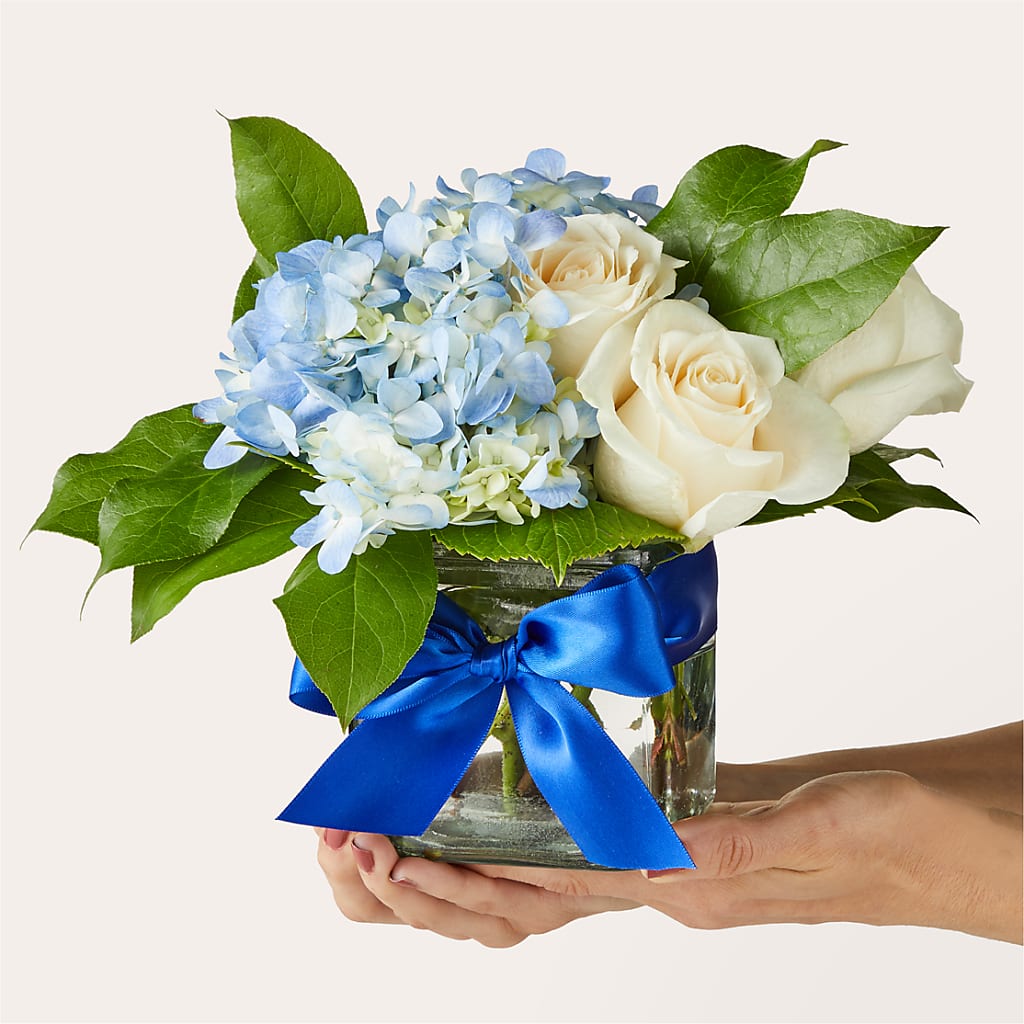 Sky Blue Delight Bouquet –  A Heavenly Florist, Newport News VA
