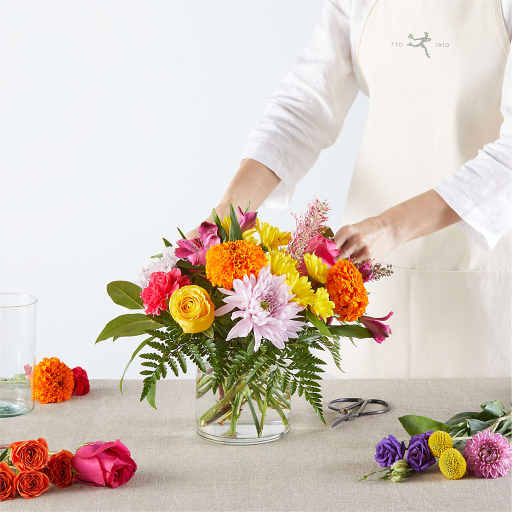 Feast of Color – A Florist Original –  A Heavenly Florist, Newport News VA