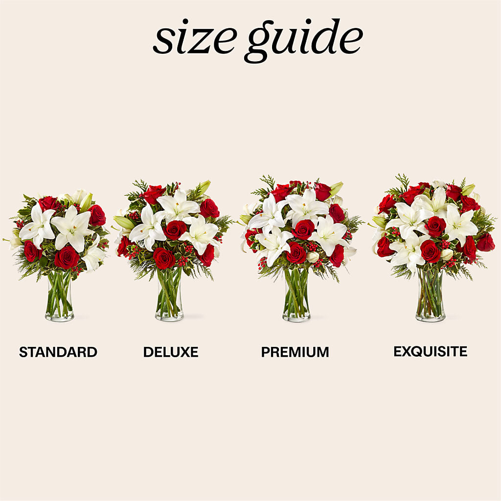 Sparkling Snowflakes Bouquet –  A Heavenly Florist, Newport News VA