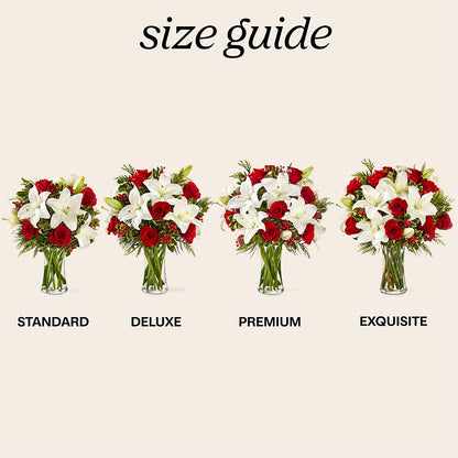 Sparkling Snowflakes Bouquet –  A Heavenly Florist, Newport News VA