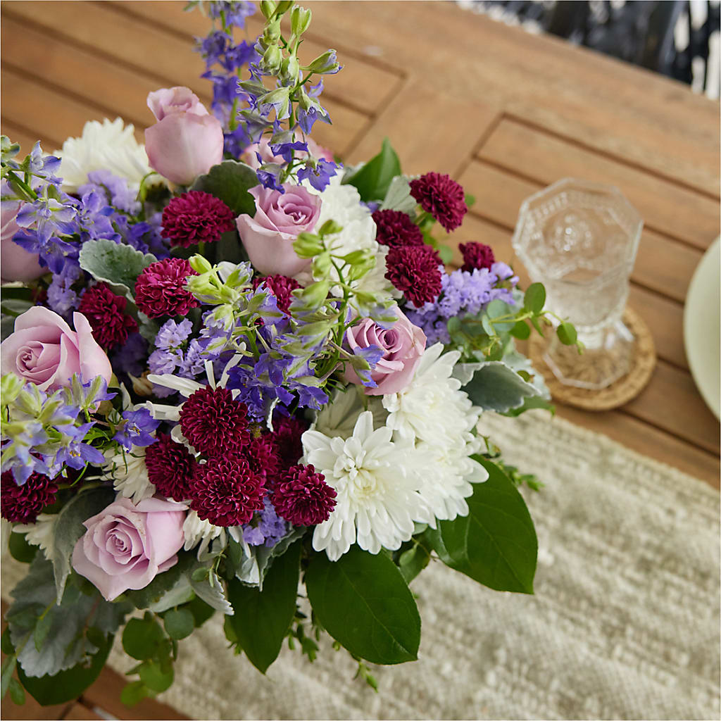Violet Frost Bouquet –  A Heavenly Florist, Newport News VA