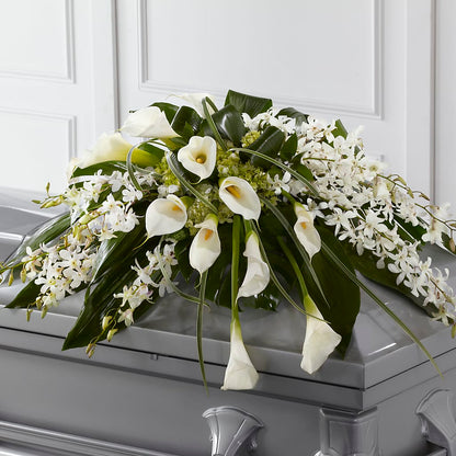 Angel Wings Casket Spray –  A Heavenly Florist, Newport News VA