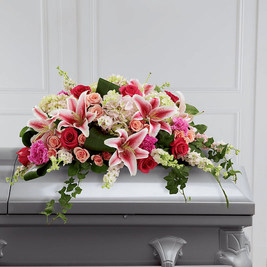 Splendid Grace Casket Spray –  A Heavenly Florist, Newport News VA