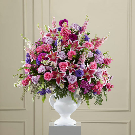 Peaceful Tribute Arrangement –  A Heavenly Florist, Newport News VA