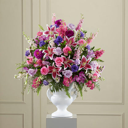 Peaceful Tribute Arrangement –  A Heavenly Florist, Newport News VA
