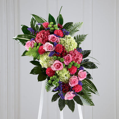 Refreshing Mix Standing Spray –  A Heavenly Florist, Newport News VA