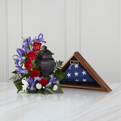 Patriotic Tribute Arrangement –  A Heavenly Florist, Newport News VA