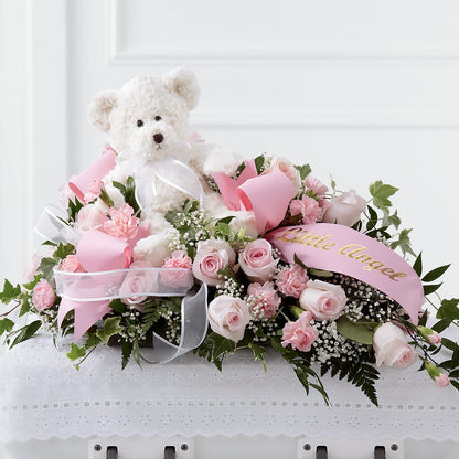Touch of Sympathy Casket Spray –  A Heavenly Florist, Newport News VA