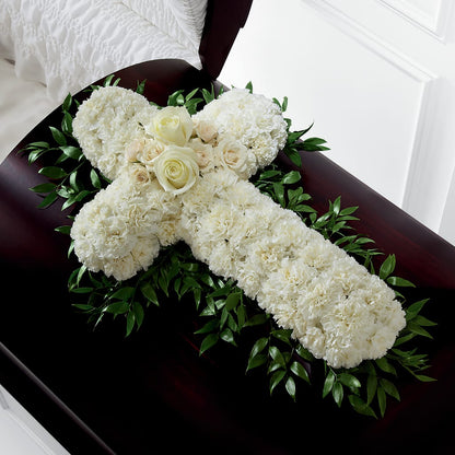 Peaceful Memories Casket Spray (Standard) –  A Heavenly Florist, Newport News VA