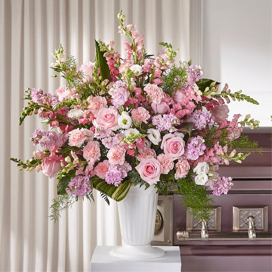 Divine Comfort Arrangement –  A Heavenly Florist, Newport News VA