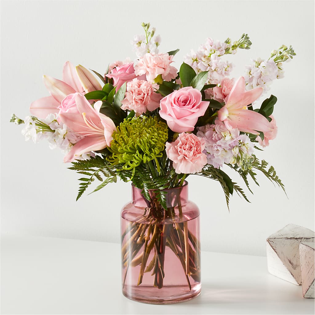Pretty in Pink Bouquet –  A Heavenly Florist, Newport News VA