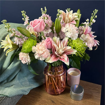 Pretty in Pink Bouquet –  A Heavenly Florist, Newport News VA