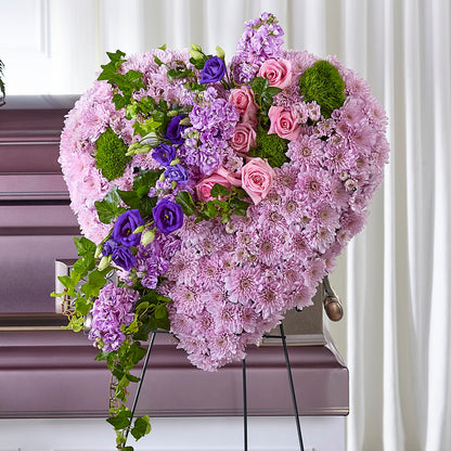 Treasured Love Standing Heart –  A Heavenly Florist, Newport News VA