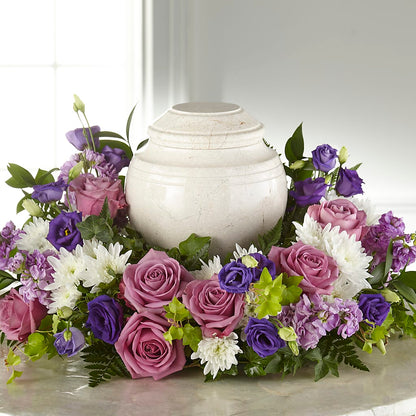Blooming Sympathy Cremation Adornment –  A Heavenly Florist, Newport News VA