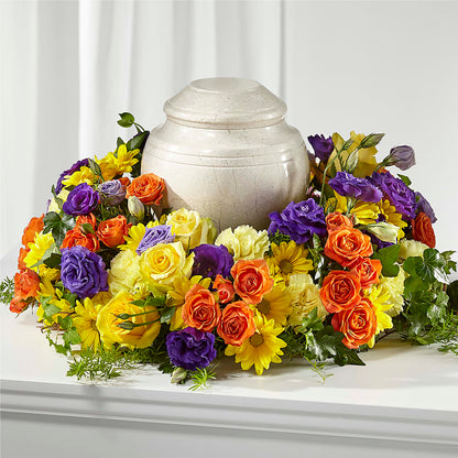 Blossoms of Remembrance Cremation Adornment –  A Heavenly Florist, Newport News VA