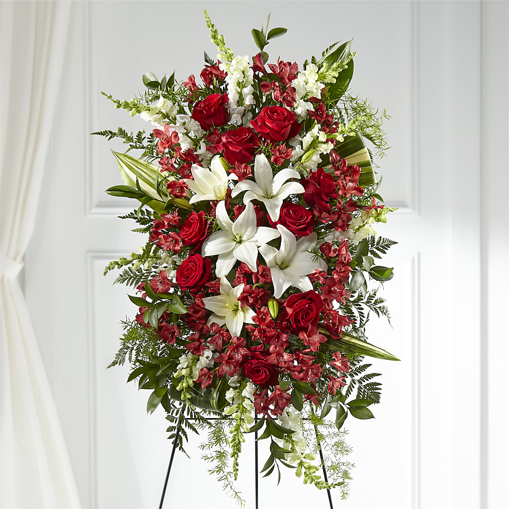 Everlasting Memory Standing Spray –  A Heavenly Florist, Newport News VA