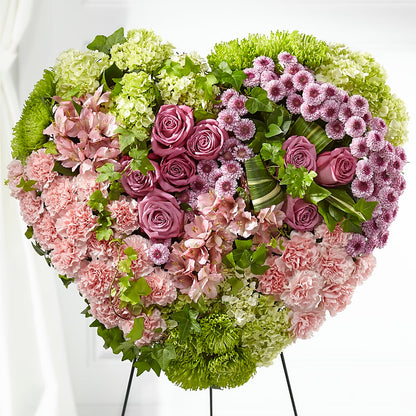 Heartwarming Standing Heart –  A Heavenly Florist, Newport News VA
