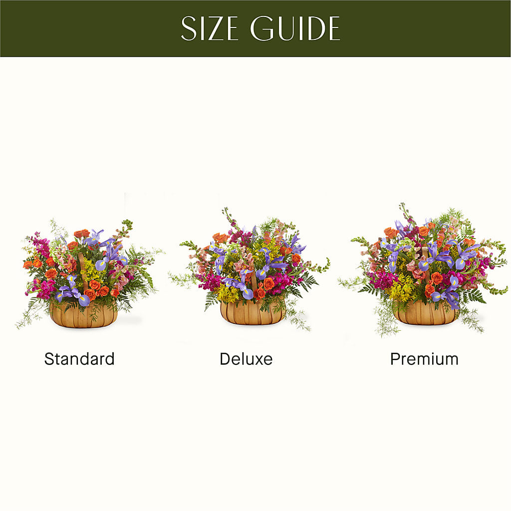 Garden of Life Basket –  A Heavenly Florist, Newport News VA