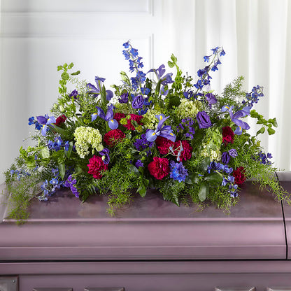 Always Treasured Casket Spray –  A Heavenly Florist, Newport News VA
