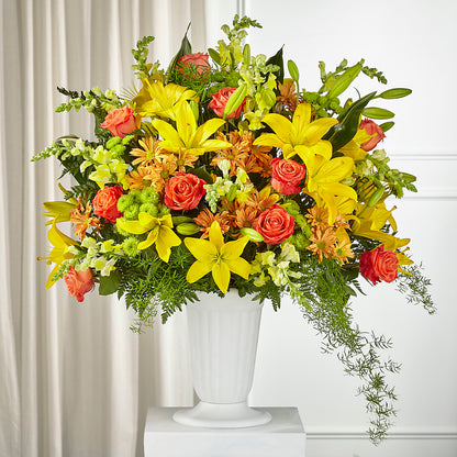 Fall Sentiments Arrangement –  A Heavenly Florist, Newport News VA