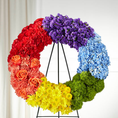 Circle of Love Wreath –  A Heavenly Florist, Newport News VA