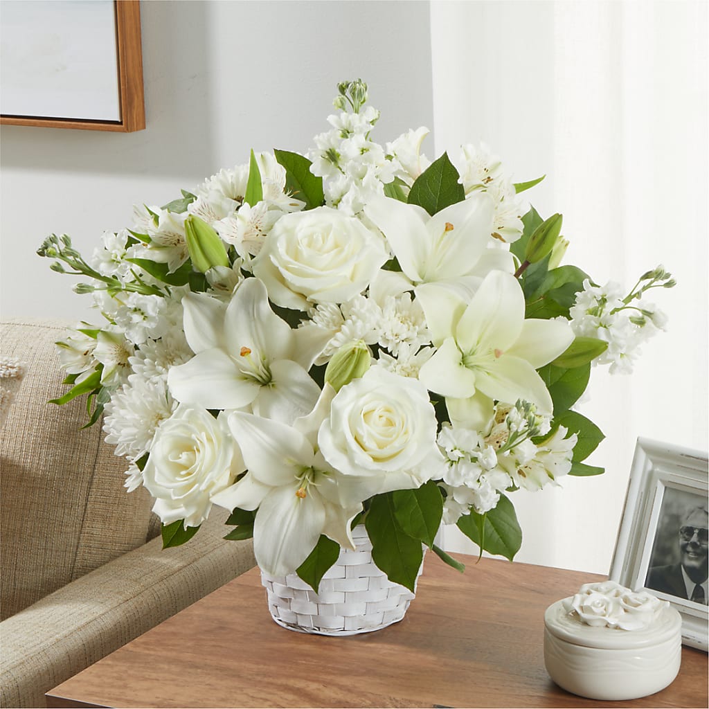Peaceful Reflections Arrangement –  A Heavenly Florist, Newport News VA