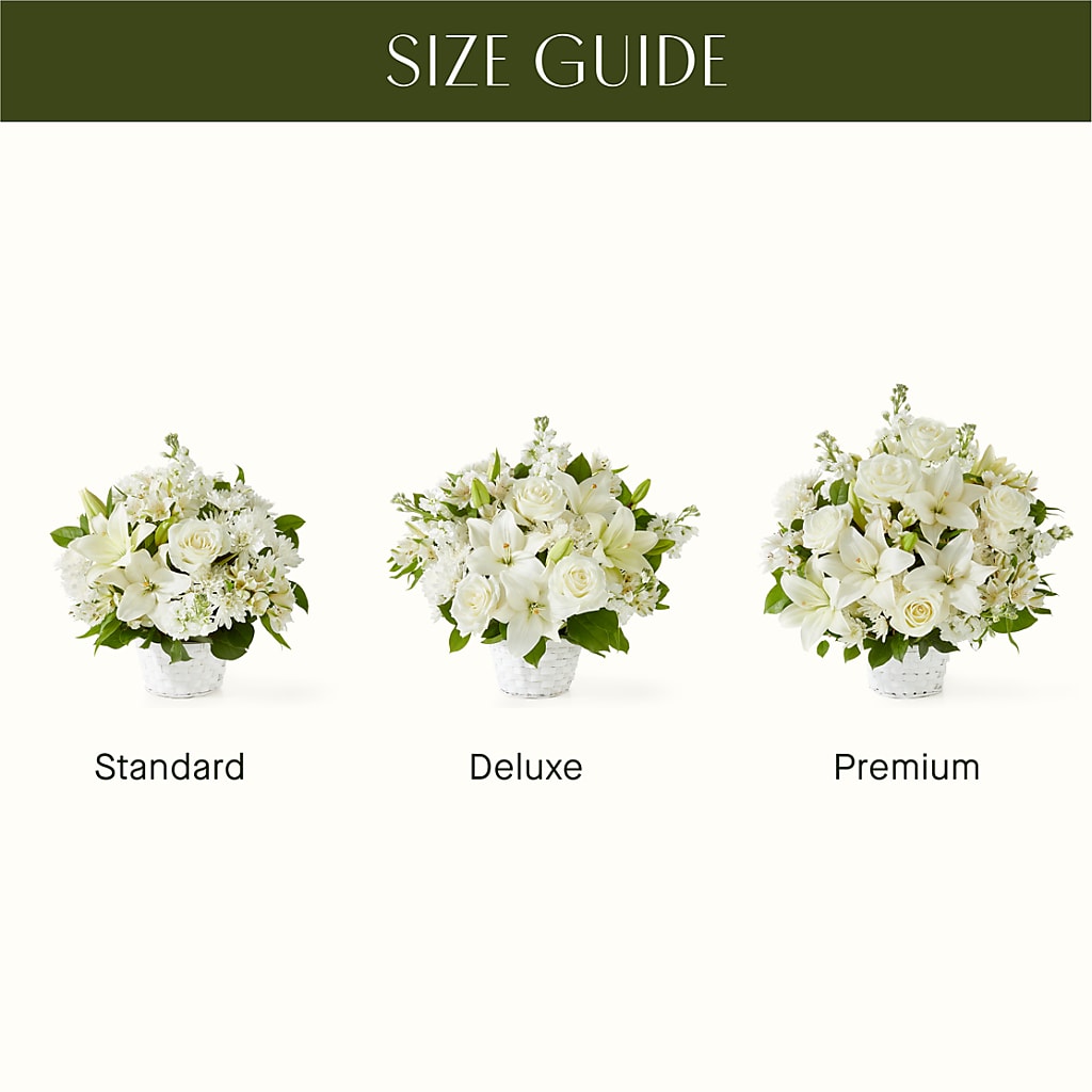Peaceful Reflections Arrangement –  A Heavenly Florist, Newport News VA
