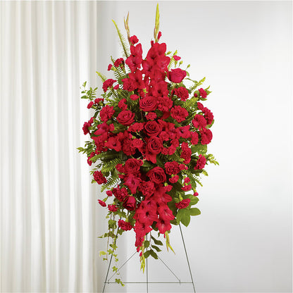 From the Heart Standing Spray –  A Heavenly Florist, Newport News VA